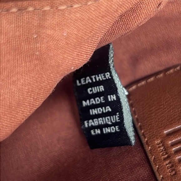 Frye Brown Leather Wristlet like new - Picture 8 of 10